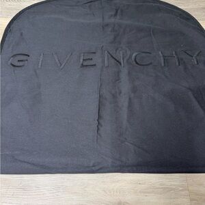 Givenchy Black Embossed Logo Garment Cover
